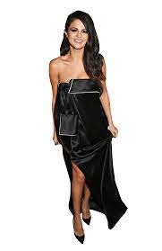 Selena Gomez Black Dress Png Image Selena Gomez Black Dress Dresses Black Dress