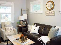Living Room Design With Fall Decor Brown Living Room Fall Living Room Decor Leather Couches Living Room