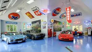 Car Collectors Garage Inside This Old World Mansion Garage Interior Old World Car