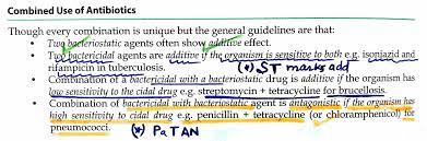 Streptomycin Tetracycline Has Addituve Effect Pharmacology Pharma Antibiotic