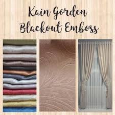 Beli aneka produk bahan gorden online terlengkap dengan mudah, cepat & aman di tokopedia. Jual Kain Gorden Blackout Emboss Kab Bandung Barat Colorpop Interior Tokopedia