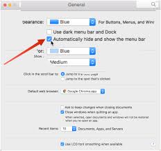 After all this time, suddenly my menu bar disappears at the top of the screen, and only appears if i run my cursor up along there. How To Automatically Hide The Menu Bar On Your Mac