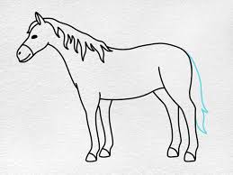 Horse Drawing for Kids - HelloArtsy