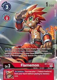 Flamemon (Alternate Art) - Next Adventure - Digimon Card Game