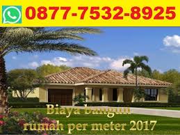 Contoh perhitungan biaya membangun rumah per meter persegi maka perhitungannya adalah dengan mengalikan panjang dan lebar rumah yaitu :12 meter x 7 meter = 84 meter persegi, kemudian dikalikan harga / biaya membangun per meter persegi, misalnya berlokasi di jakarta 3,5 juta. Biaya Bangun Rumah Per Meter 2017