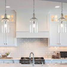 Kendal Glass Pendant Light Chrome Kitchen Pendant Lighting Kitchen Island Lighting Glass Kitchen