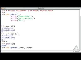 Unit 05 Video 6 Creating Void Functions Youtube