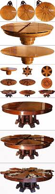 Transforming Fletcher Capstan Table Can Double In Size At Push Of Button Techeblog Decor Woodworking Capstan Table