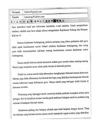Format E Mel Bahasa Melayu Upsr