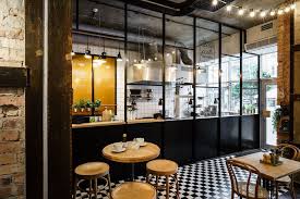 12 Images Illustrant Le Restaurant Design Qui Ravit A La Fois Les Yeux Et Les Papilles Restaurant Industrielle Design Interieur Restaurant Restaurant Avec Cuisine Ouverte