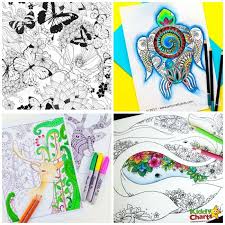 Us city skyline coloring book. 100 Mindful Adult Coloring Pages To Chill Out With