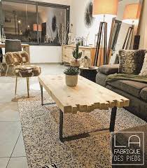 pied fer plat sur mesure table basse meuble tv la fabrique des pieds table basse idee table basse meuble table basse
