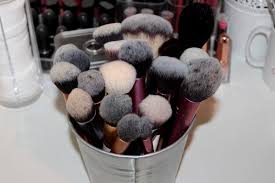 Place a washcloth in a clean sink and dispense a few drops of confidence in a cleanser onto the cloth. Cleaning My Makeup Brushes Irish Beauty Blog Beautynook
