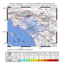 M 3 3 11km Wnw Of Lake Elsinore Ca