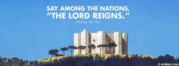 Psalm 96:10 NKJV - The Lord Reigns. - Facebook Cover Photo - My Bible