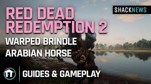 Of all the arabian horses, the white arabian horse is the only elite horse that can be found in the wild instead of having to be purchased, saving you a thousand dollars. Warped Brindle Arabian Horse Location In Red Dead Redemption 2 Shacknews