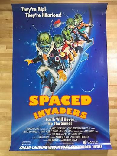 Spaced Invaders - 1990 movie poster original vintage – Sold Out Posters
