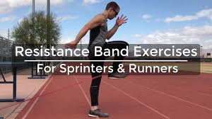 Speed Training Resistance Band Exercises For Sprinters Runners Str Speed Workout Strength Training For Runners Resistance Band Exercises