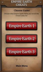 Cheats For Empire Earth For Android Apk Download