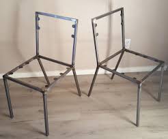 Steel Dining Chair Frame Set Of 2 Chair Frames Diy Create Your Own Dine Chair Frame Dining Chair Frame Mobiliario De Bar Cadeiras De Ferro Ideias Para Mobilia