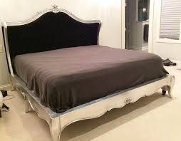 With its incredible scrollwork and massive cast finials, this bed will be the stunning centerpiece of your sleeping area for years to come. Fabulous Baroque