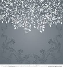 Elegant decorative floral seamless pattern on the grey background. Grey Floral Swirl Vector Background Free Vector In Encapsulated Postscript Eps Eps Vector Illustration Graphic Art Design Format Format For Free Download 968 06kb