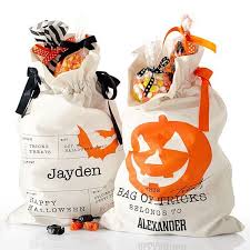 I mean forget the tricks. Trick Or Treat Sack Halloween Bags Halloween Trick Or Treat Trick Or Treat