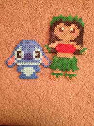 Lilo Stitch Perlers Perler Bead Disney Easy Perler Bead Patterns Diy Perler Beads