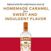The beverage you can count on. Walmart Grocery Smirnoff Kissed Caramel 60 Proof Vodka Infused With Natural Flavors 750 Ml Bottle