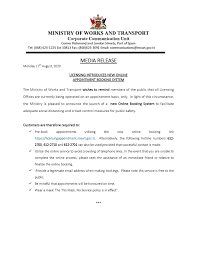 Licensing Introduces New Online Ministry Of Works And Transport Trinidad Tobago Facebook