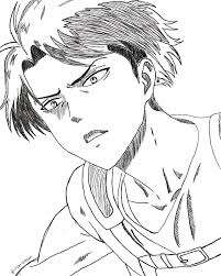 Let's draw levi ackerman from shingeki no kyogin aka attack on titan today. Levi Ackerman Sketch Fanart Attack On Titan Tattoo Anime Sketch Anime Character Drawing
