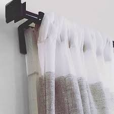 Simplify Your Life Amplify Your Home Hang Your Curtains In Seconds With Kwikhang Brackets Double Rod Curtains Hanging Curtain Rods Curtain Rod Holders