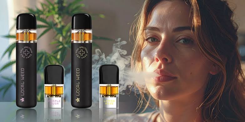 Vape pen CBD Vape France compact avec cartouche d extrait de chanvre naturel