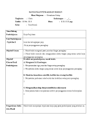 (minimal 2 orang dalam anggota keluarga).3. Doc Rancangan Pengajaran Harian Mata Pelajaran Kemahiran Hidup Kelas Teori Amali Shafiqail Rrudddin Academia Edu