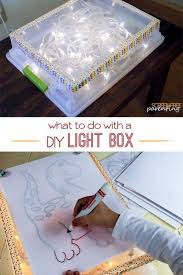 Diy Light Box Tracing Light Box Diy Diy For Kids Crafts For Kids