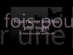 Celine Dion L Amour Existe Encore French Lyric Video With English Tra And More Music Friendship Lyrics French Songs Songs