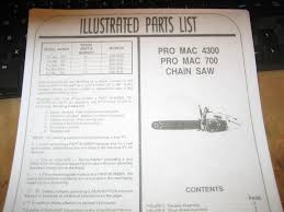 The maxtra gas pole saw has a good build that makes it durable for a long time. Mcculloch Pro Mac 700 Chainsaw Manual Peatix