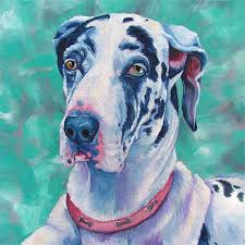 30 X 24 Custom Pet Portrait Painting In Acrylic Paint On Canvas Of One Dog Cat Animal Ooak Dog Portraits Pet Rememberance Wall Art Pet Portraits Custom Pet Portraits Pet Portrait