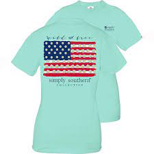 Simply southern youth lake vibes fun times tee shirt. Simply Southern Youth Size Wild And Free T Shirt For Girls In Surf In 2021 Simply Southern Shirts Shirts For Girls Girls Tshirts