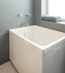 Once the body was clean, they then stepped into the tub sinking slowly into the deep, pure, and clean hot water. A Fascinating Look At What Self Care Means Around The World Bathtub Shower Combo Small Soaking Tub Small Bathtub