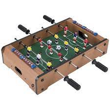 Tabletop Foosball Table Portable Mini Table Football Soccer Game Set With Two Balls And Score Keeper For Adults And Kids Foosball Foosball Table Mini Table