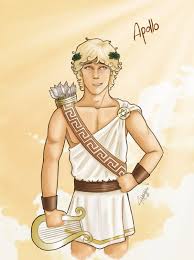 He is the son of zeus and leto and the twin brother of artemis. Apollo Olympian Apollo Greek Greek God Costume Greek Gods