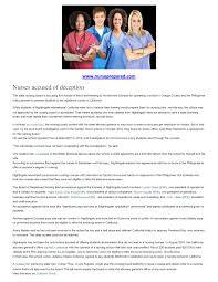 Nurse Accused Of Deception Rn Student Nursing Board Student