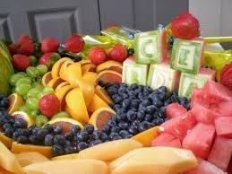 Diary Of A Fruit Carver Baby Shower Sunday Baby Shower Fruit Baby Shower Food Vegetable Tray