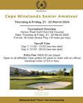 Final reminder to enter the Cape... - Boland Golf Union | Facebook