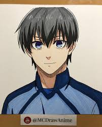 Here's a full color drawing of Yoichi Isagi from Blue Lock! Every stroke  brings his passion and dreams to life. Hope you enjoy this art journey —  don't forget to like, comment,