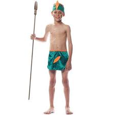 Fantasia De Indio Infantil Masculino Com Faixa Fantasias Carol Fsp Menor Preco Com Cupom