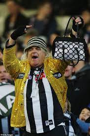 Collingwood cheer squad leader jeff joffa corfe.source:news corp australia. Afl Collingwood Superfan Is Hit With Historic Child Sex Charges After Allegedly Assaulting Boy 14 Daily Mail Online