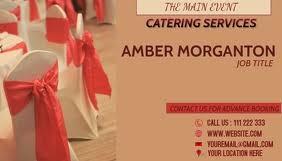 What better way to do so than with our brilliant stationery. 180 Catering Service Business Card Customizable Design Templates Postermywall