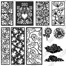 .floral pattern dxf file is a vector of dxf file format, such vectors are used in cnc for patterns and design cutting, you can free download this vector file, more related vector for cnc are floral. Pack Flowers Design Files Dxf Eps Ai Svg Pdf Cdr Dxf Stock Free Dxf File Downlads Cuttable Designs Cnc Cut Ready Diy Home Decor